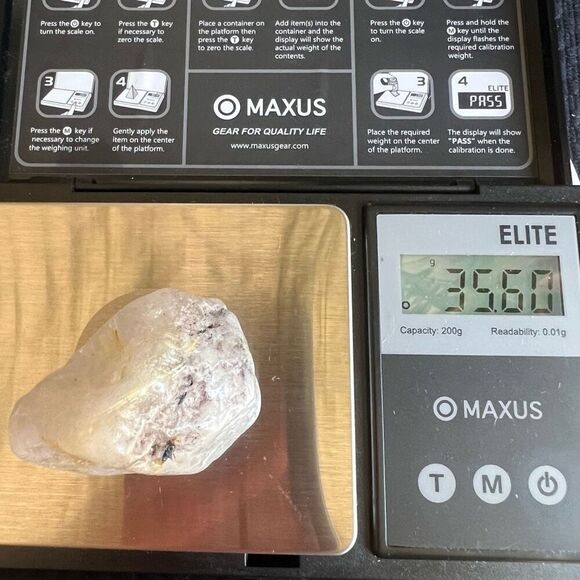 Golden Rutilated‎ Quartz Crystal Freeform (#4) - Picture 7 of 13